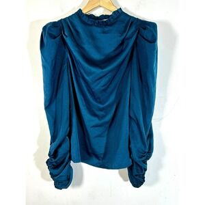 Adelyn Rae‎ Long Sleeve draped blouse Womans Medium